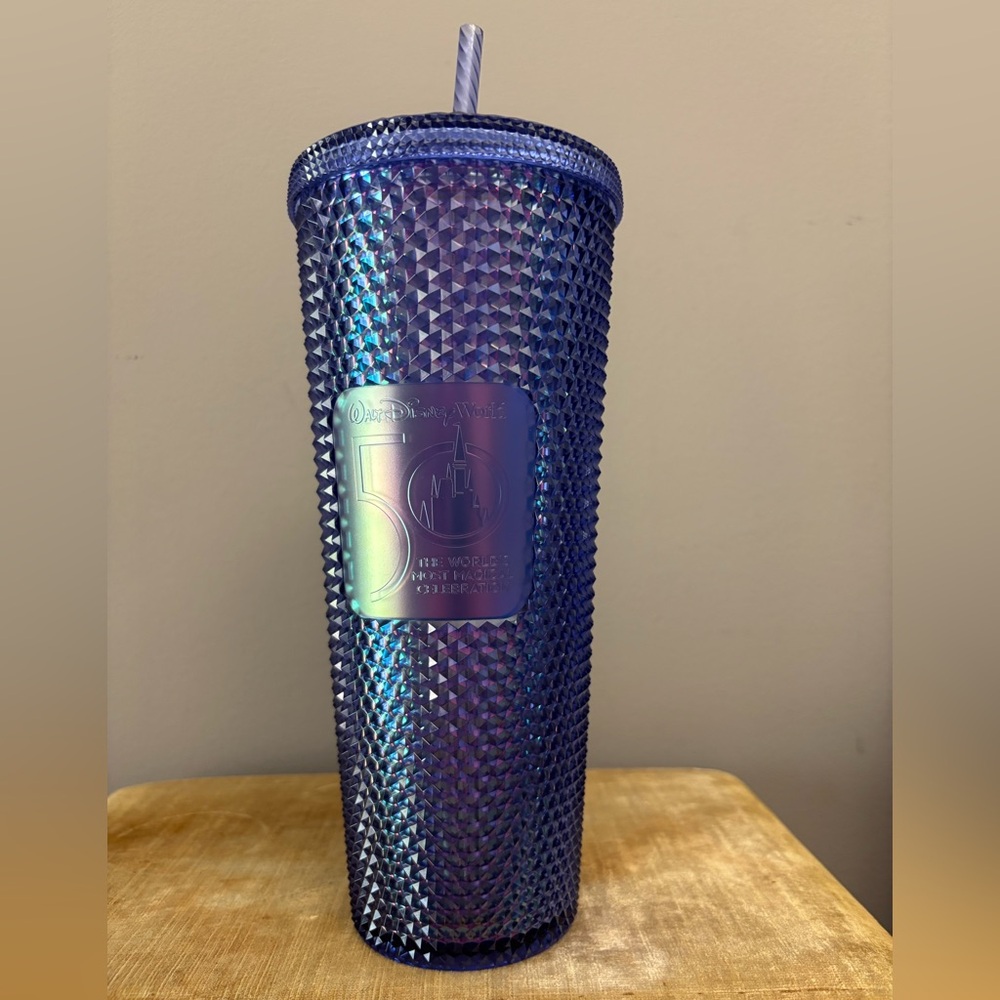 Walt Disney World 50th Anniversary Starbucks tumbler